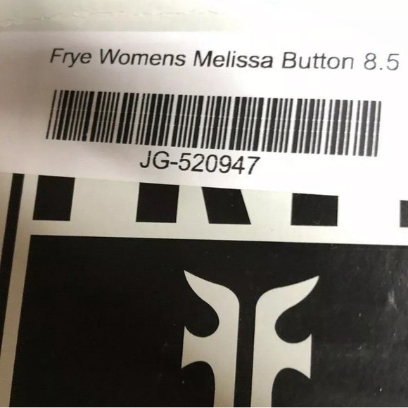 Frye Women’s Melissa Button, Black Leather Boots, Size 8.5M - Picture 6 of 6